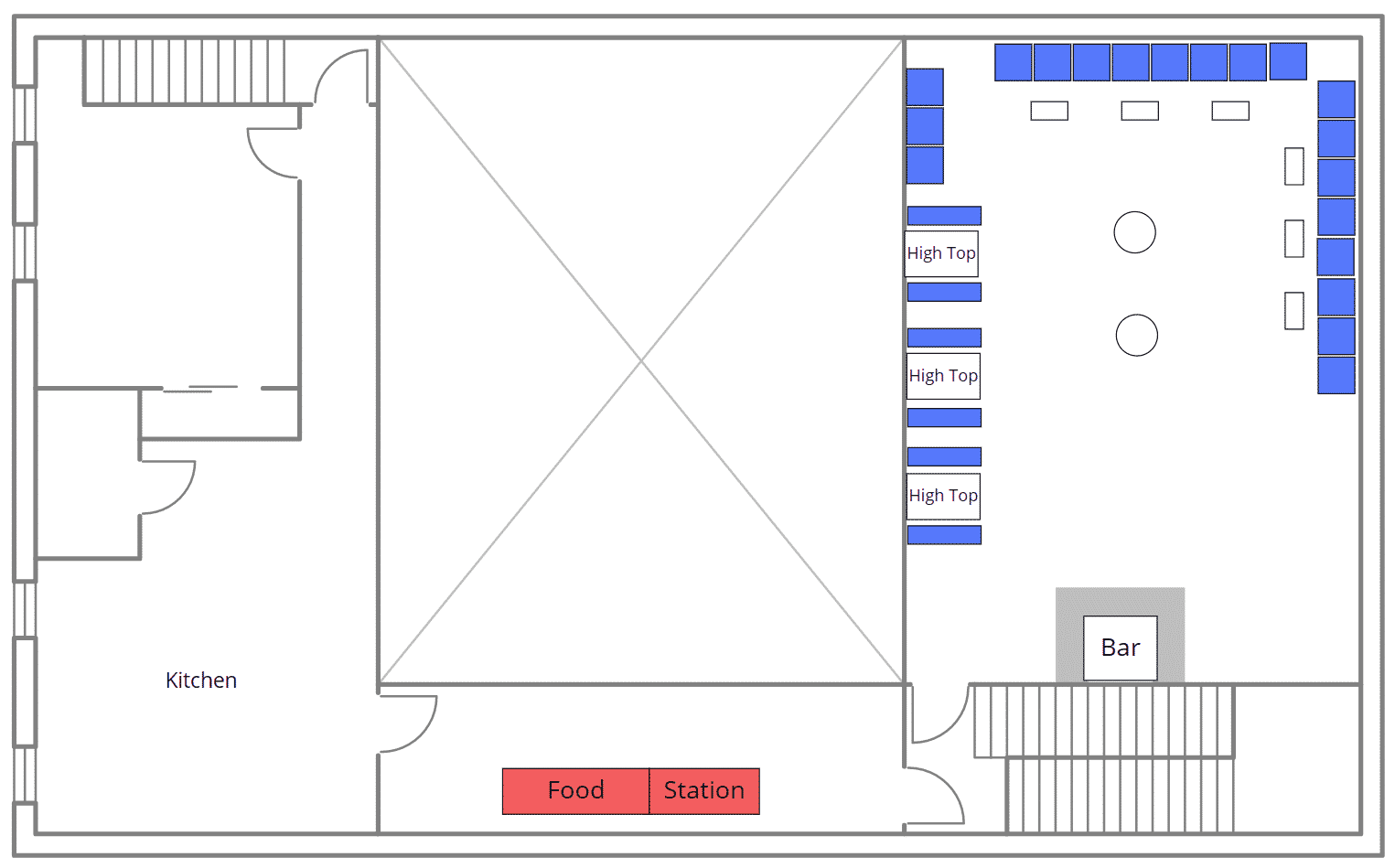 Event Space Layout Options & Floor Plans | EVE Event Space & Lounge