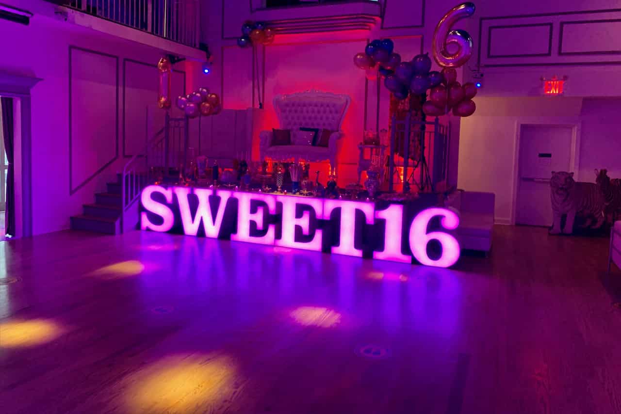 Sweet Sixteen EVE Ultra Lounge and Event Space
